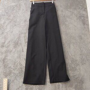 Cato Black Dress Pants Curvy Fit Size 16W Wide Leg Slacks